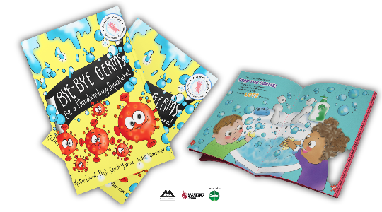 Hygiene giant Dettol supports new children’s book. Bye-Bye Germs: Be a Handwashing Superhero!